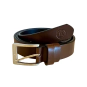 Bruin lederen riem